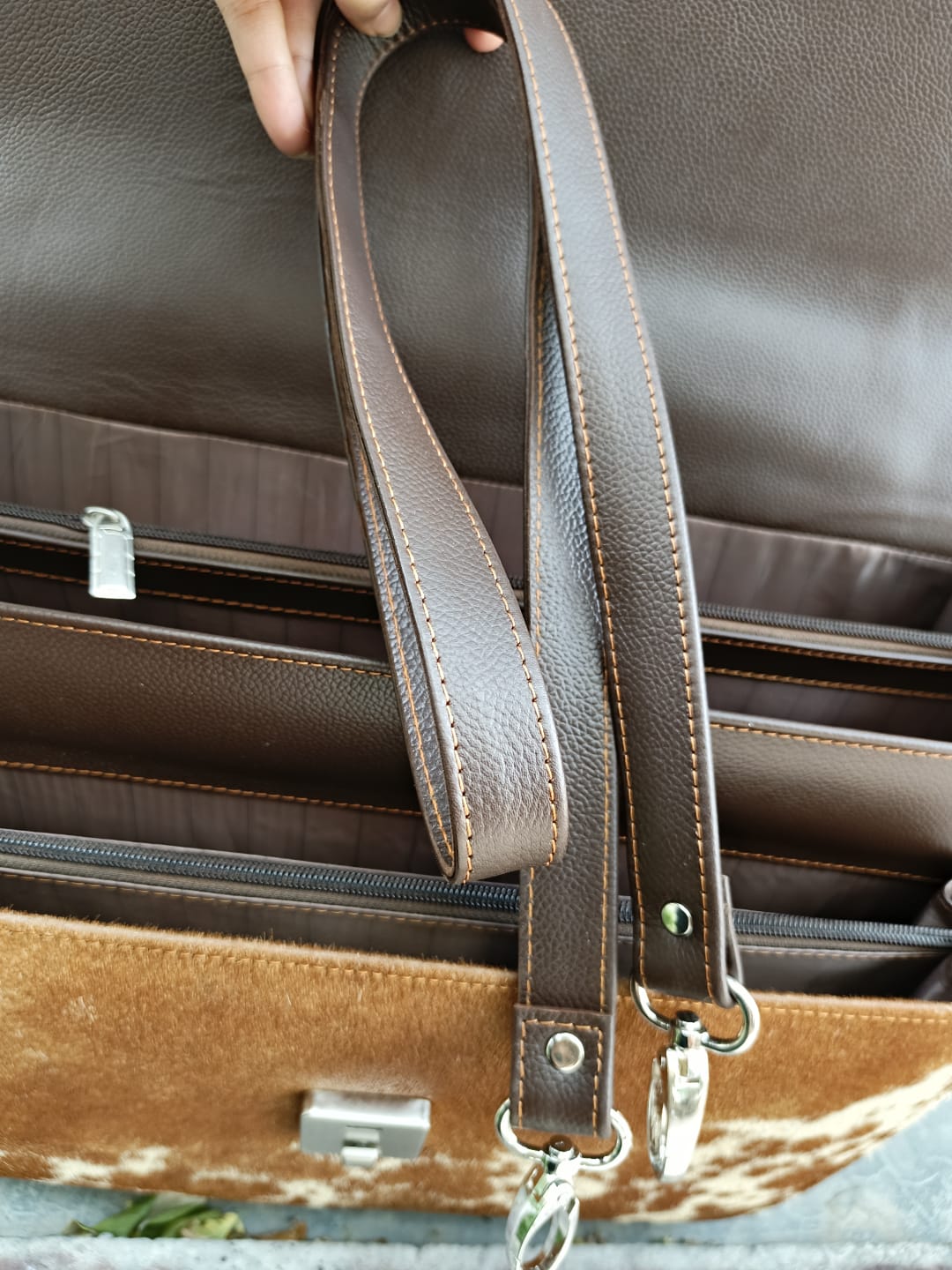 Brown Laptop Bag