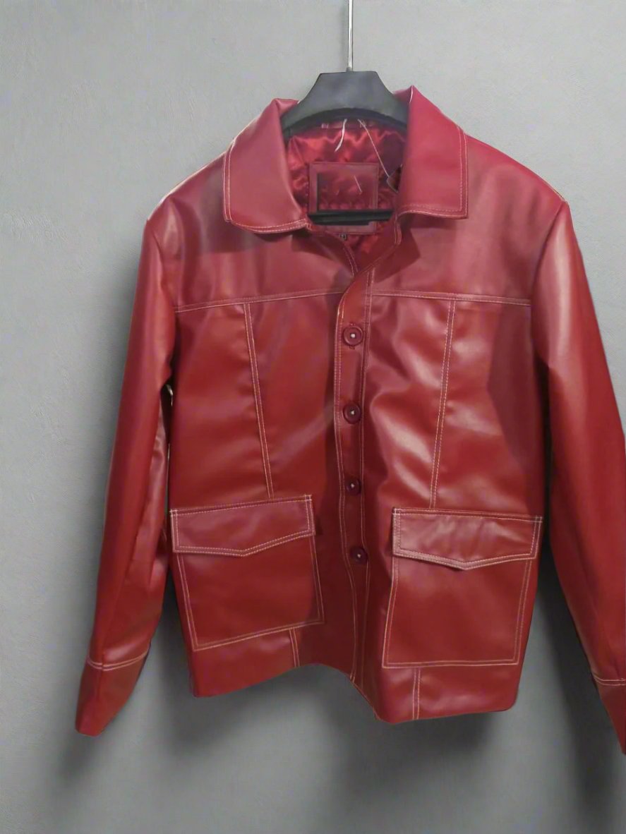 Brad Pitt Leather Jacket