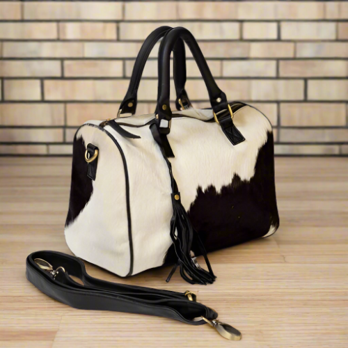 cowhide leather bag leather shoulder bag small duffel bag customize bag hadal bag women shoulder brag  