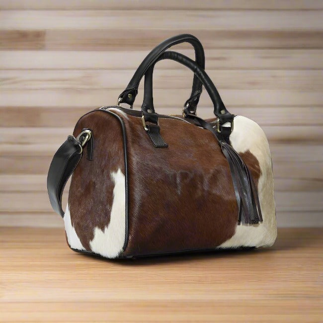 Cowhide Leather Shoulder Bag For Women